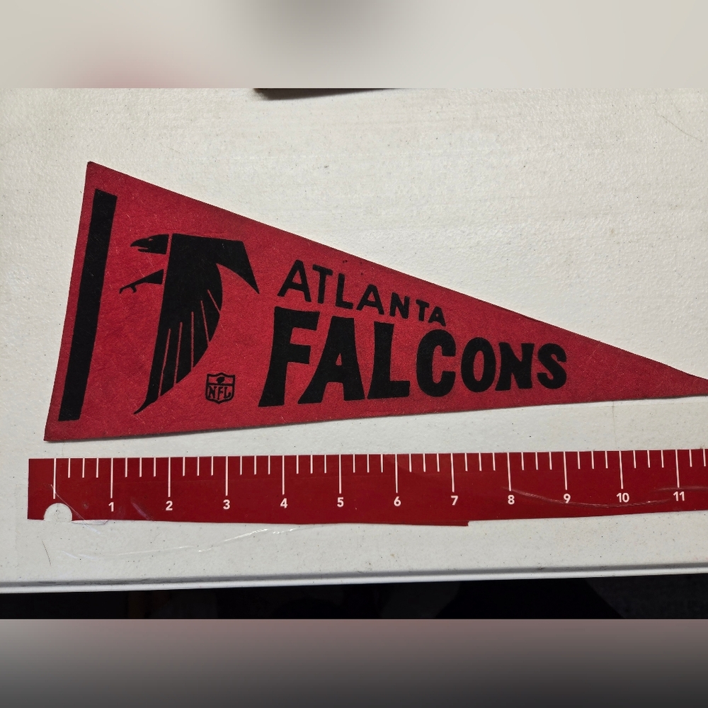 Vintage‎ 1960-70s Detroit Lions 12" Mini Nfl Football Pennant Collectible